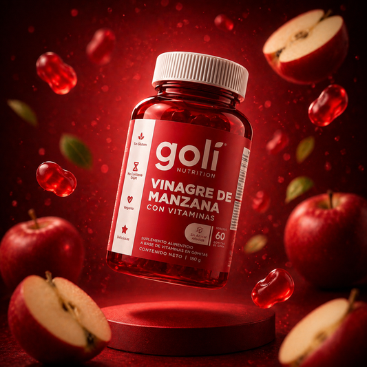 Gummie Goli Vinagre De Manzana : Activa tu Metabolismo y Reduce la Ansiedad